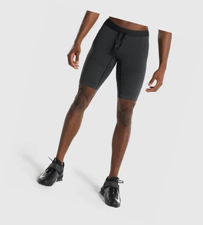 Gymshark 315 1/2 Tight Miesten Shortsit Harmaat | FIRDUX361
