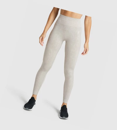 Gymshark Adapt Animal Seamless High Waisted Naisten Leggingsit Harmaat | HLWBER149