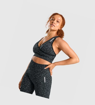 Gymshark Adapt Animal Seamless Naisten Urheiluliivit Mustat | XCVOLE256