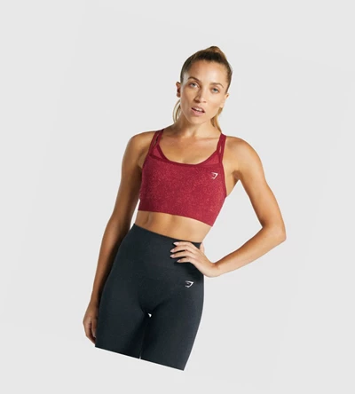 Gymshark Adapt Fleck Seamless Naisten Urheiluliivit Viininpunainen | PQGMRL870