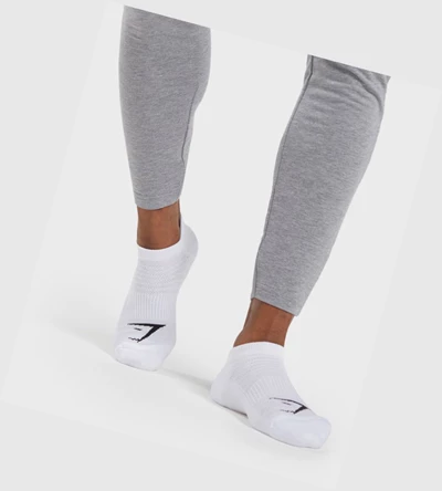 Gymshark Ankle 3pk Miesten Sukat Valkoinen | AIJZEH873