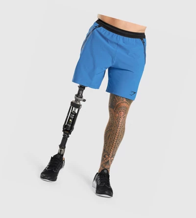 Gymshark Apex Perform Miesten Shortsit Sininen | XUQZSA017
