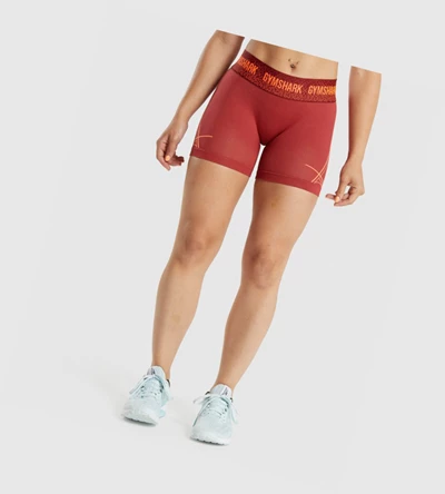Gymshark Apex Seamless Low Rise Naisten Shortsit Viininpunainen | RZALCS918