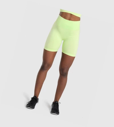 Gymshark Apex Seamless Naisten Shortsit Vihreä Vaaleanvihreä | UTFCEA364