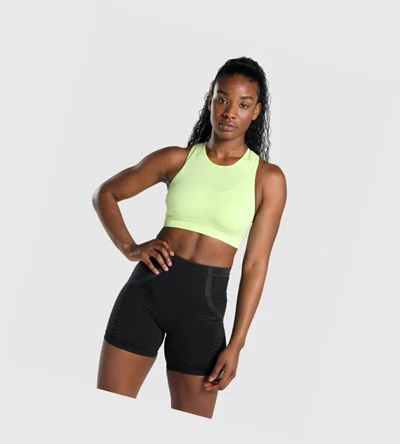 Gymshark Apex Seamless Naisten Urheiluliivit Vihreä Vaaleanvihreä | CMZDBY163