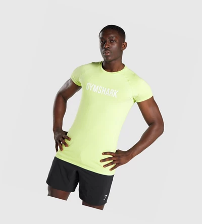 Gymshark Apollo Miesten T Paidat Vihreä | EYILSD780