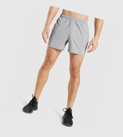 Gymshark Arrival 5" Miesten Shortsit Harmaat | REPWKU436
