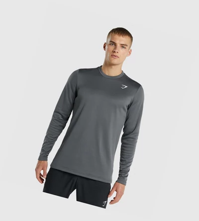 Gymshark Arrival Crew Sweatshirt Miesten Vaatteet Harmaat | UXMVTJ521