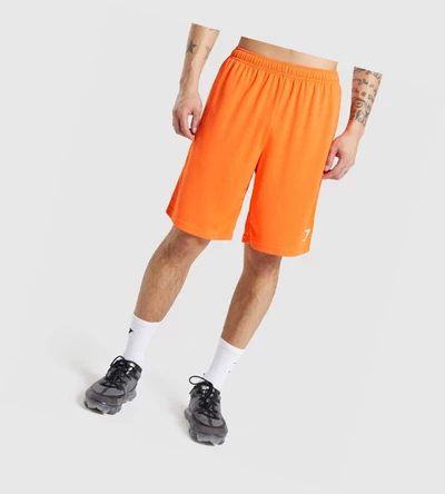 Gymshark Arrival Knitted 9" Miesten Shortsit Oranssi | NUAIPK056