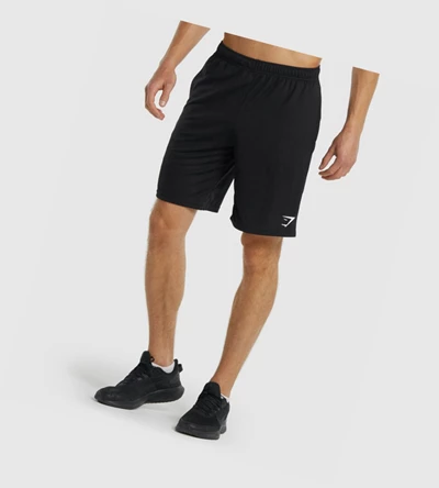 Gymshark Arrival Knitted 9" Miesten Shortsit Mustat | OFYDQS194