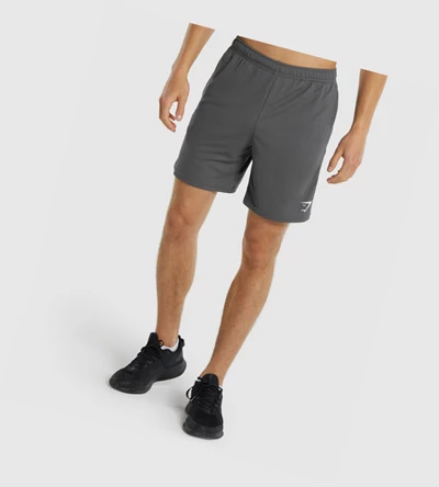 Gymshark Arrival Knitted Miesten Shortsit Harmaat | AOMKGR619