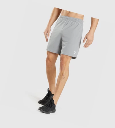 Gymshark Arrival Knitted Miesten Shortsit Harmaat | MRDIEX167