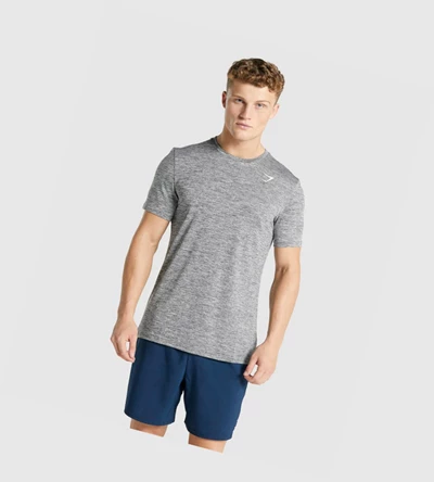 Gymshark Arrival Marl Miesten T Paidat Harmaat | HMKIQC170