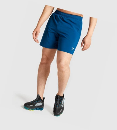 Gymshark Arrival Miesten Shortsit Sininen | HMYCKN532