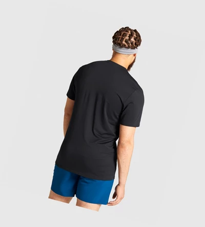 Gymshark Arrival Miesten T Paidat Mustat | ZYNDAX194