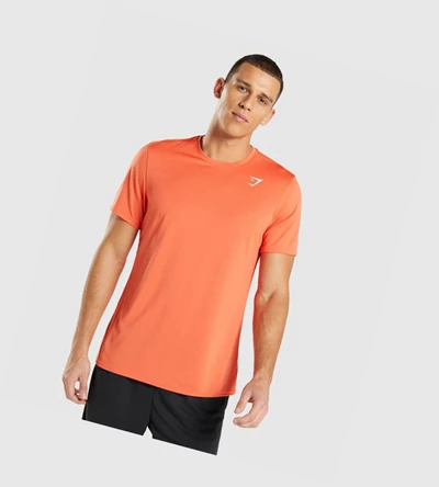 Gymshark Arrival Miesten T Paidat Oranssi | GCDLER934