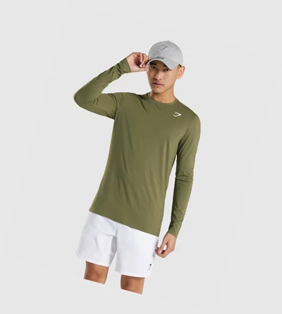 Gymshark Arrival Miesten T Paidat Tummanvihreä | IAGEHD370
