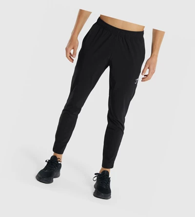 Gymshark Arrival Woven Miesten Juoksuvaatteet Mustat | XQAHRZ391