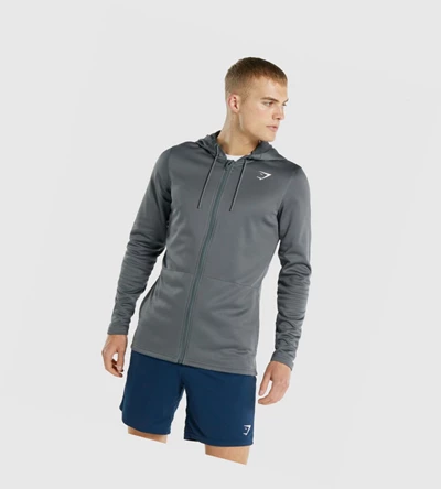 Gymshark Arrival Zip Up Miesten Vaatteet Harmaat | VAXSQU274