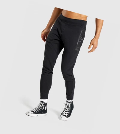 Gymshark Bold Miesten Juoksuvaatteet Mustat | ERABXS076