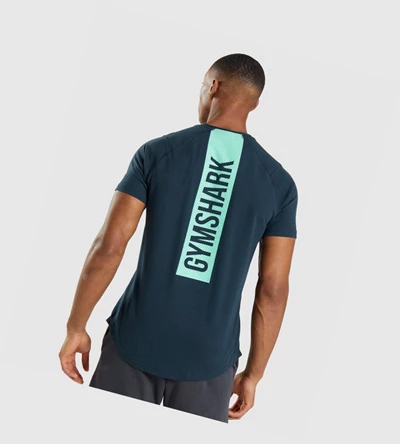 Gymshark Bold Miesten T Paidat Laivastonsininen | VBFSTK591