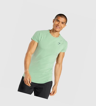 Gymshark Bold Miesten T Paidat Vihreä | MYLZEB159