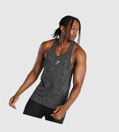 Gymshark Critical 2.0 Miesten Hihaton Paita Harmaat | ZLPFWH239