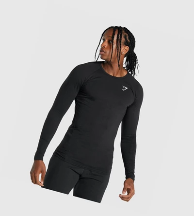 Gymshark Critical 2.0 Miesten T Paidat Mustat | ZGJVXU625