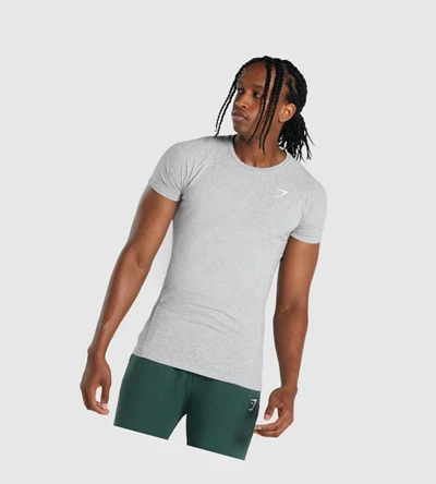 Gymshark Critical 2.0 Miesten T Paidat Vaaleanharmaat | FQTIWZ185