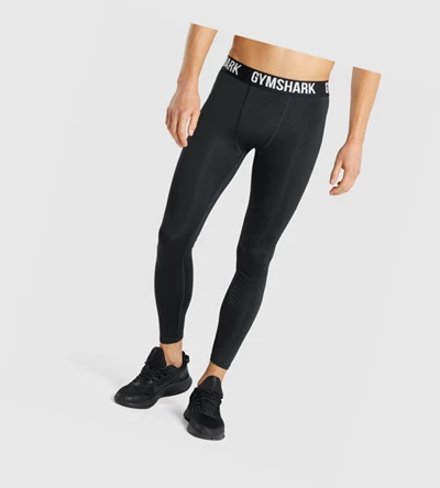 Gymshark Element Baselayer Miesten Juoksuvaatteet Mustat | KCXMBD237