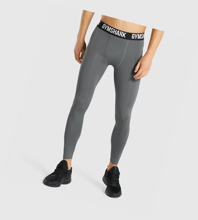 Gymshark Element Baselayer Miesten Juoksuvaatteet Harmaat | NSOVGP683