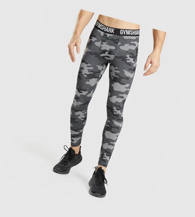 Gymshark Element Baselayer Miesten Juoksuvaatteet Harmaat | PFOIEJ069