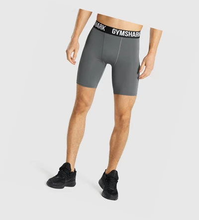 Gymshark Element Baselayer Miesten Shortsit Harmaat | OLCMDW925