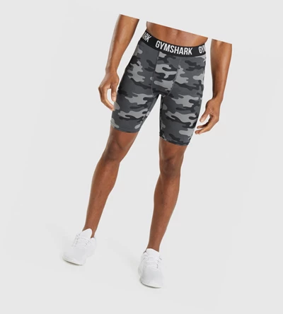 Gymshark Element Baselayer Miesten Shortsit Harmaat | YJCIOM016