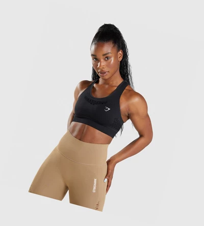 Gymshark Energy Seamless Naisten Urheiluliivit Mustat | GQHDEX635