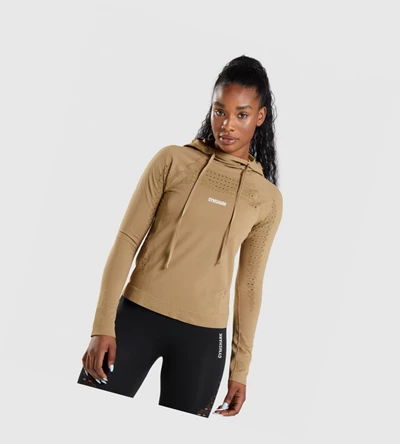 Gymshark Energy Seamless Naisten Vaatteet Ruskea | PMDOSR697