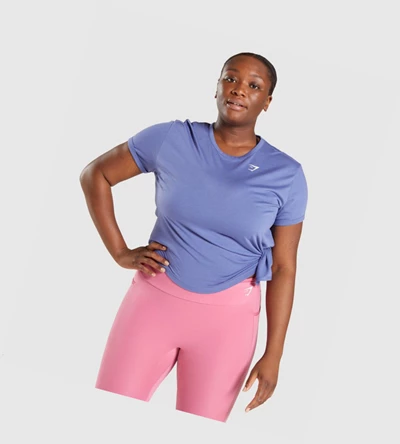 Gymshark Essential Naisten T Paidat Sininen | BDLIGM302