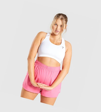 Gymshark Essential Racer Back Koulutus Naisten Urheiluliivit Valkoinen | NYLRFJ268