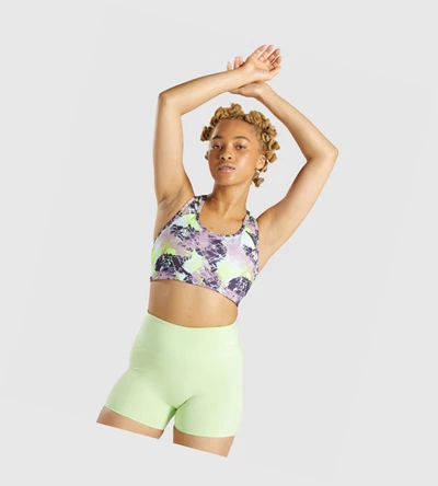 Gymshark Essential Racer Back Koulutus Naisten Urheiluliivit Camo | QYJBHZ057