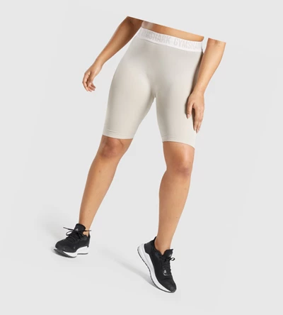 Gymshark Fit Seamless Cycling Naisten Shortsit Harmaat | CLNBRS106