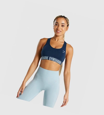 Gymshark Fit Seamless Naisten Urheiluliivit Laivastonsininen | PHTXZG510