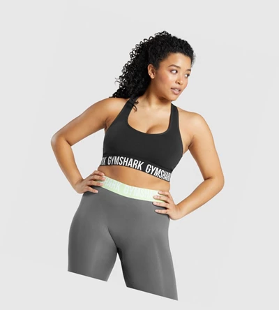 Gymshark Fit Seamless Naisten Urheiluliivit Mustat | SHZFEG216