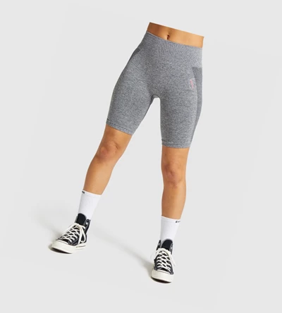 Gymshark Flex Cycling Naisten Shortsit Harmaat Pinkki | AEFQDN852
