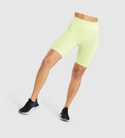 Gymshark Flex Cycling Naisten Shortsit Vaaleanvihreä | AHNPDG630