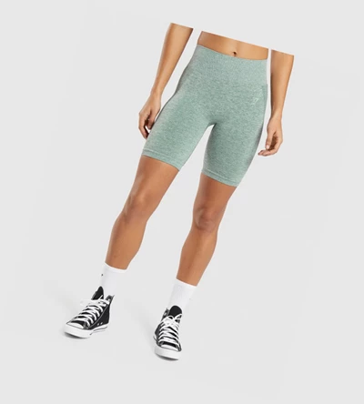 Gymshark Flex Cycling Naisten Shortsit Vihreä | TRAMZQ287