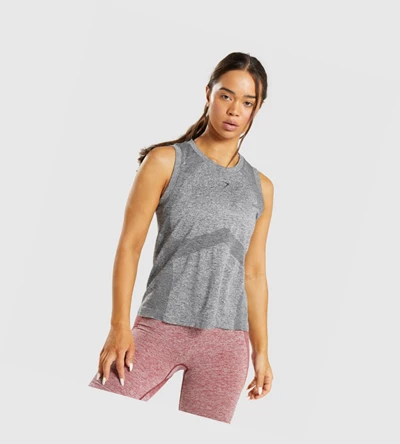 Gymshark Flex Loose Top Naisten Hihaton Paita Harmaat | WMJCEI609