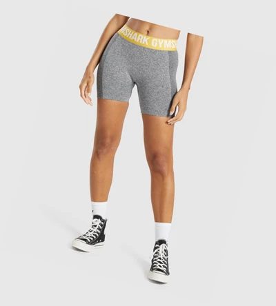 Gymshark Flex Naisten Shortsit Harmaat | KTNDYJ395