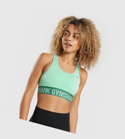 Gymshark Flex Naisten Urheiluliivit Vihreä | QPDKJM109