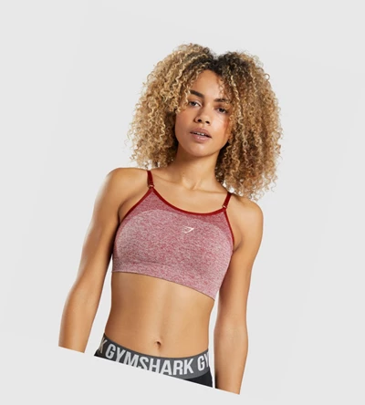Gymshark Flex Strappy Naisten Urheiluliivit Viininpunainen | UHZOSM943