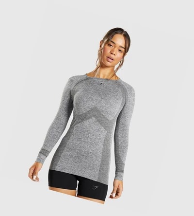 Gymshark Flex Top Naisten T Paidat Harmaat | OZWMHX184